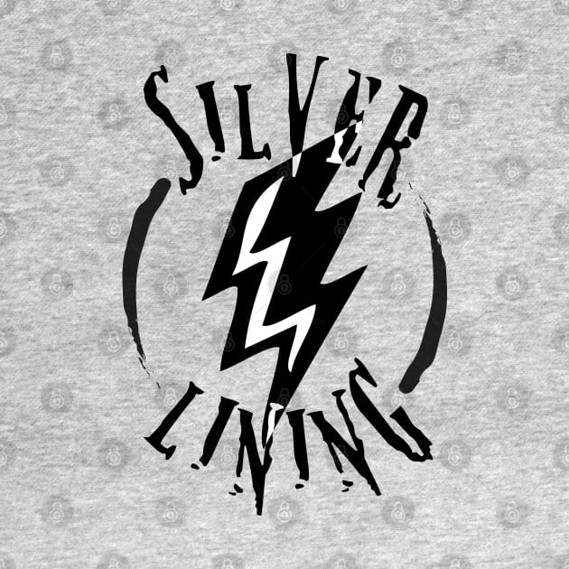 Silver Lining Motivation Idiom Design by SATUELEVEN